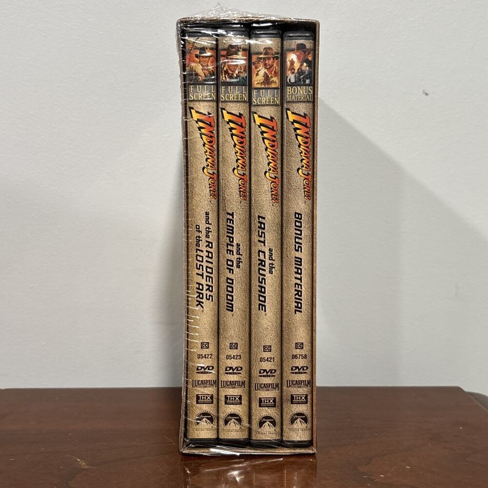 Indiana Jones - The Adventure Collection (DVD, 2003, 4-Disc Set, Full Frame) - Picture 4 of 7
